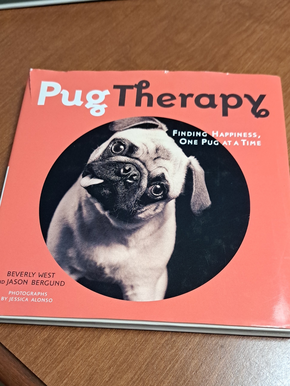 Pug Therapy - Coral Cover Book